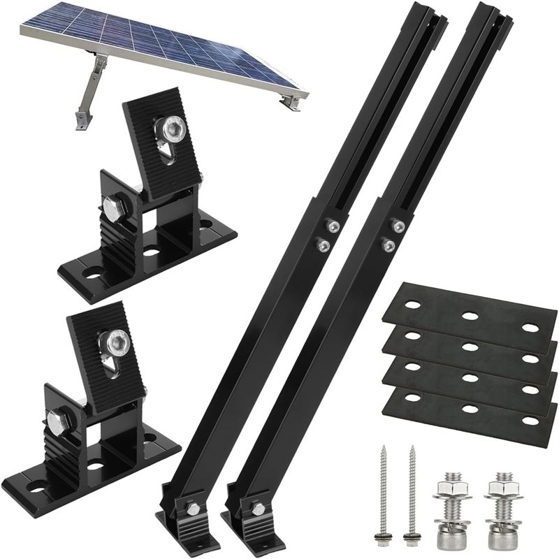 Flat Panel Mount Tilt - ABNM Aluminum Alloy Solar Panel Tilt