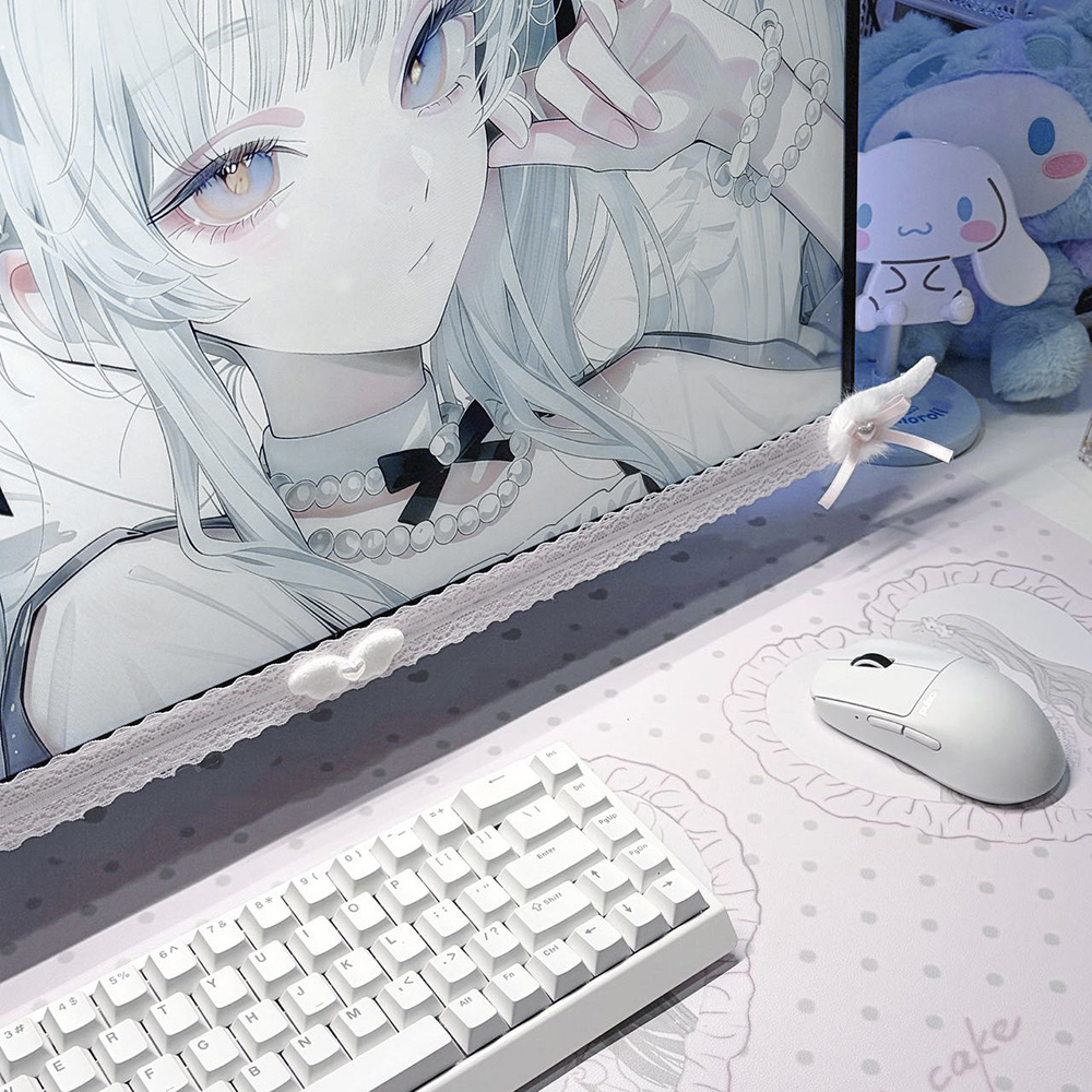 New Screen Decor White Lace Mo - Office Technology 评论和价格