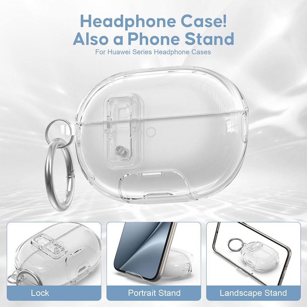 Clear Case For Huawei FreeBuds - Pc Security Lock 评论和价格