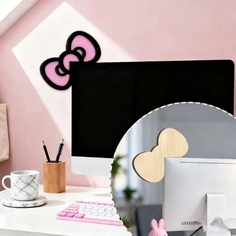 New 1/2Pcs Wooden Bowknot PC A - Office Technology 评论和价格
