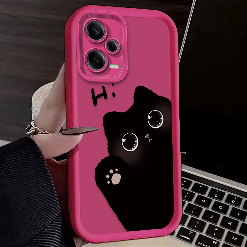Lovely Big Eyed Cat Phone Case - Receipt Printer Thermal 评论和价格