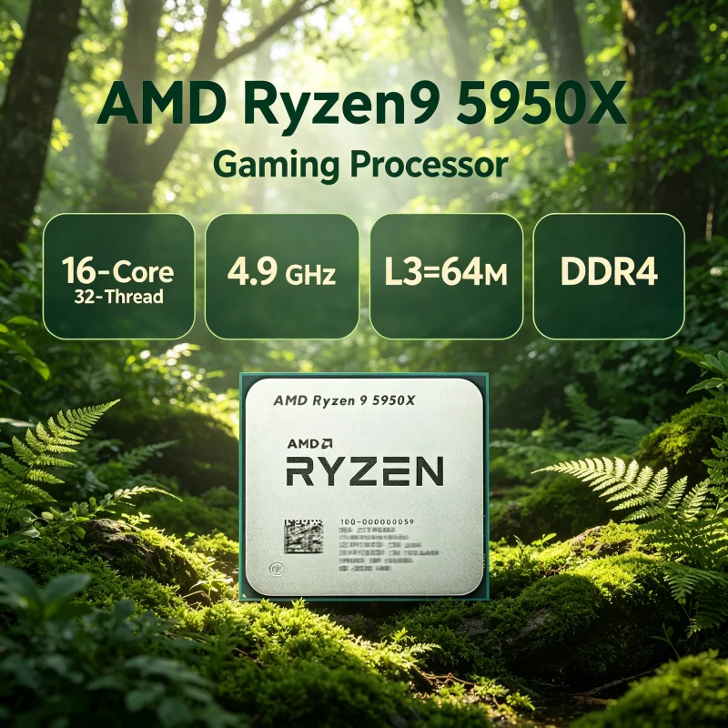 AMD Ryzen 9 5950X DDR4 Gaming  - Amd Cpu Ryzen 9 评论和价格