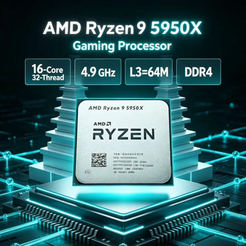 AMD Ryzen 9 5950X DDR4 Gaming  - Amd Cpu Ryzen 9 评论和价格