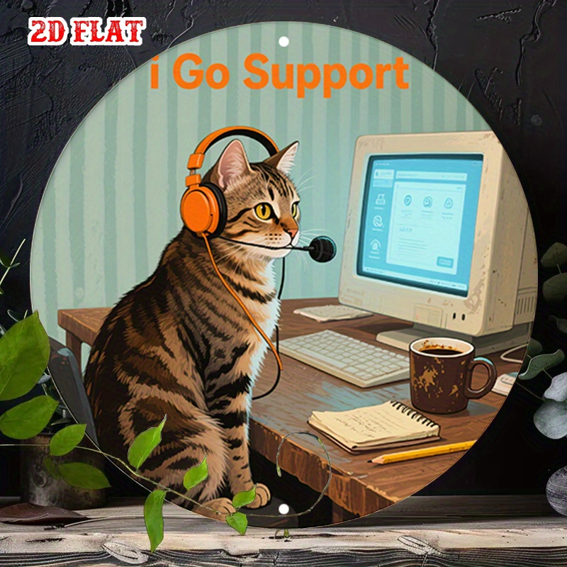 CIFBUY 2D Flat Funny Tech Supp - Office Tech For Home 评论和价格