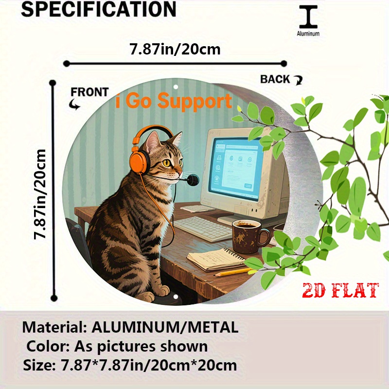 CIFBUY 2D Flat Funny Tech Supp - Office Tech For Home 评论和价格