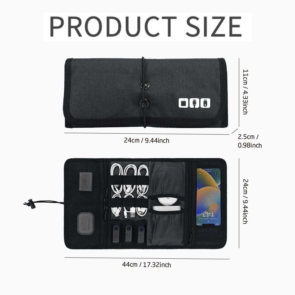 Tech Organizer Bag Cable Stora - Office Technician 评论和价格