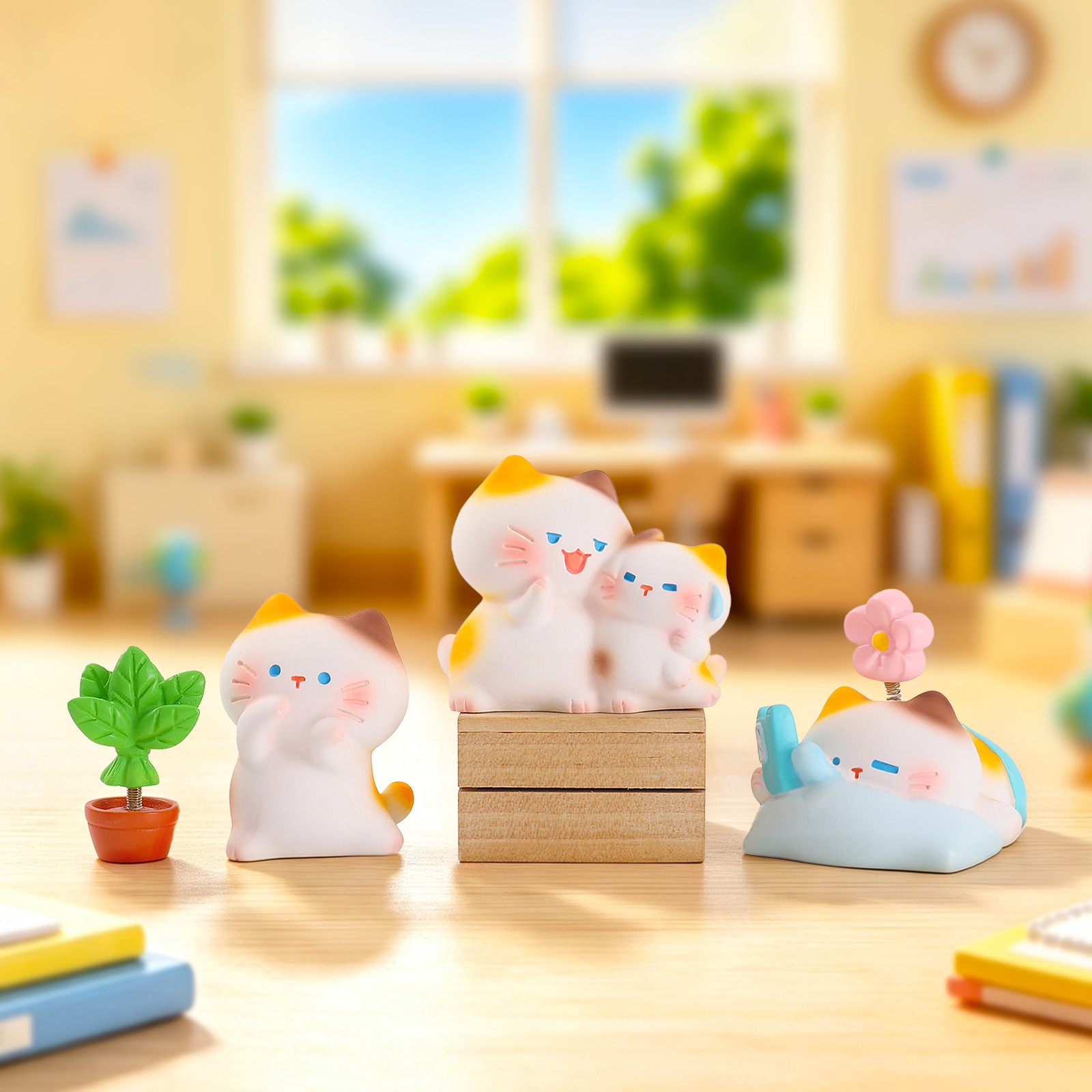 Working Kitten Resin Blind Box - Office Technician 评论和价格