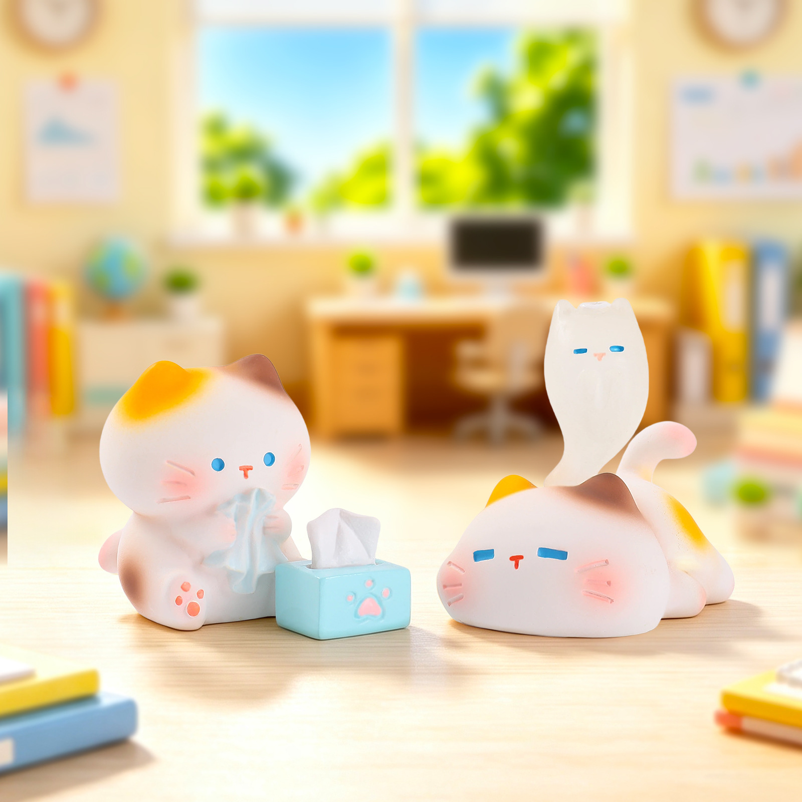 Working Kitten Resin Blind Box - Office Technician 评论和价格