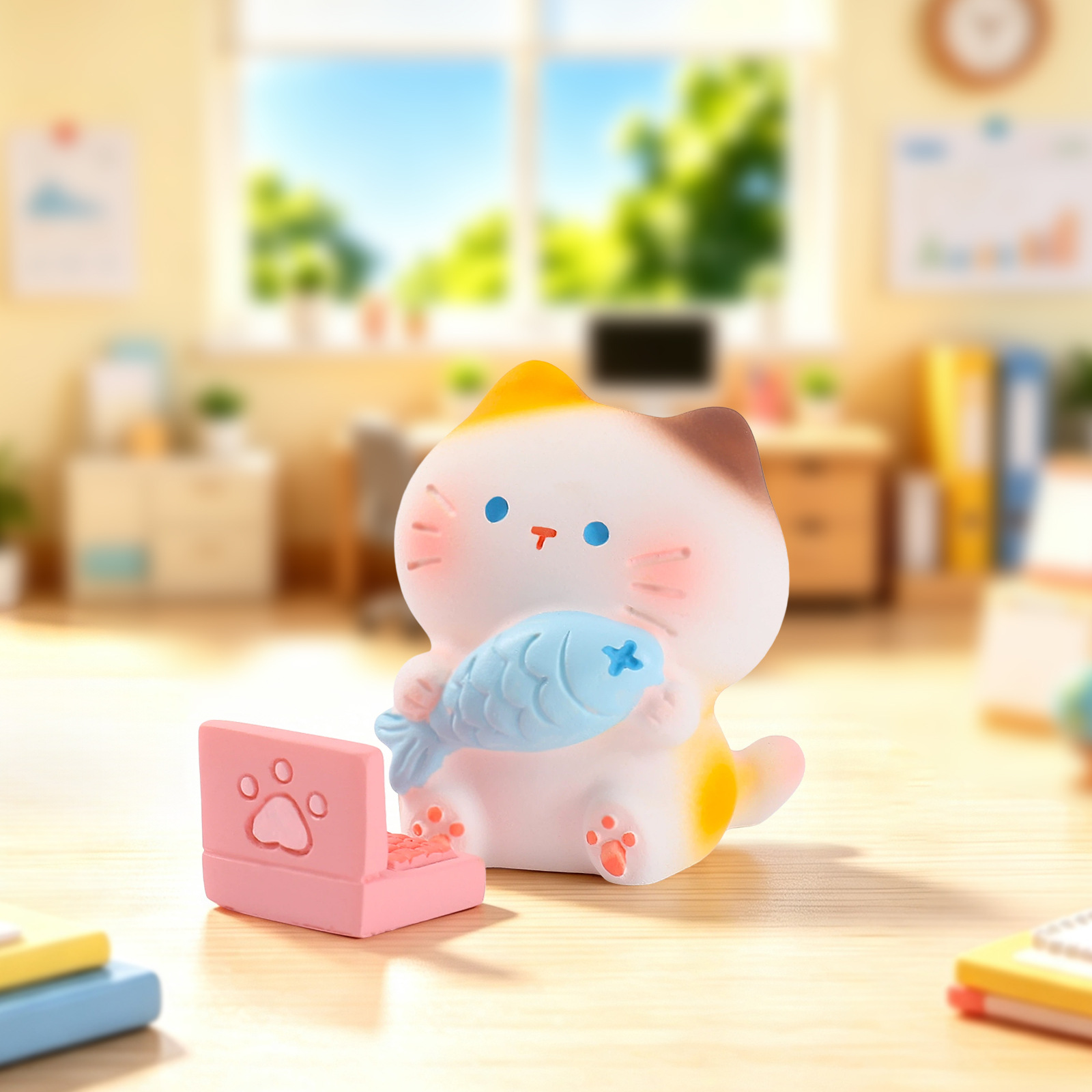 Working Kitten Resin Blind Box - Office Technician 评论和价格