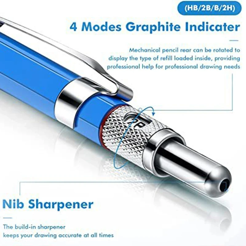 2.0mm Mechanical Pencil Set 2B - Office Technician 评论和价格