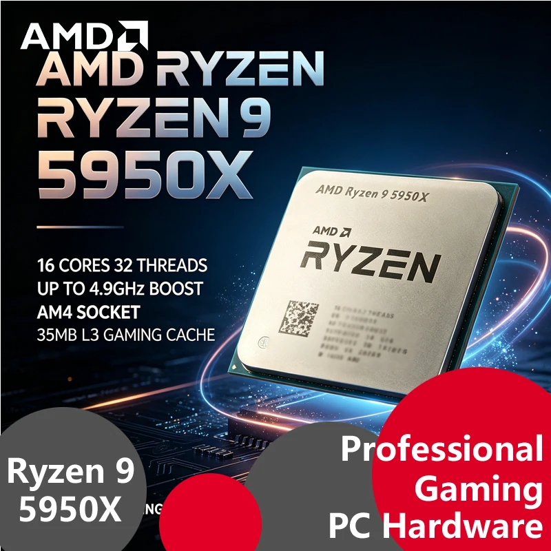 AMD Ryzen 9 5950X Zen3 AM4 Tra - Amd Cpu Ryzen 9 评论和价格