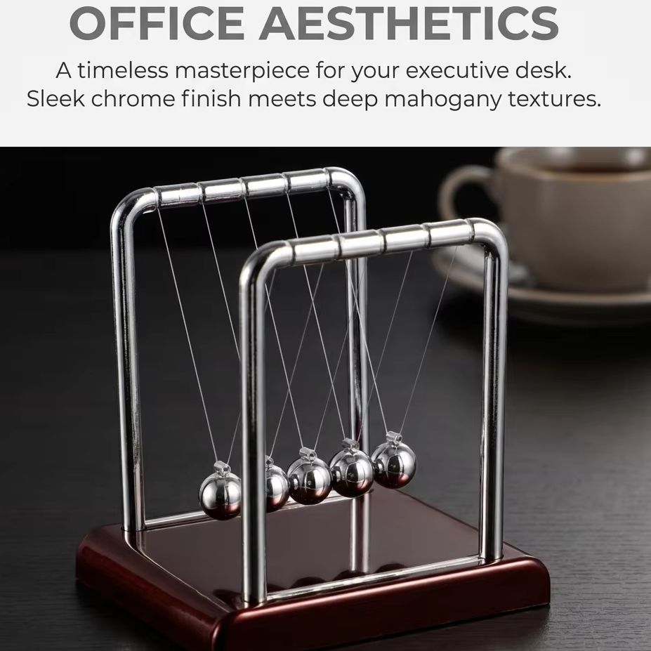 Newton Cradle Balance Pendulum - Office Technology 评论和价格