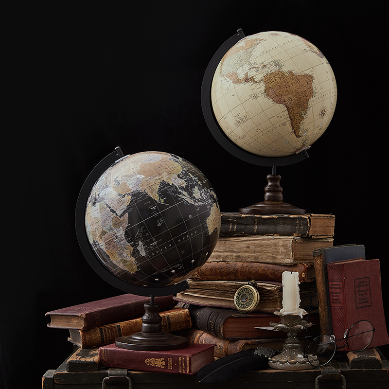 World Globo Mapa vintage europ - Office Technology 评论和价格