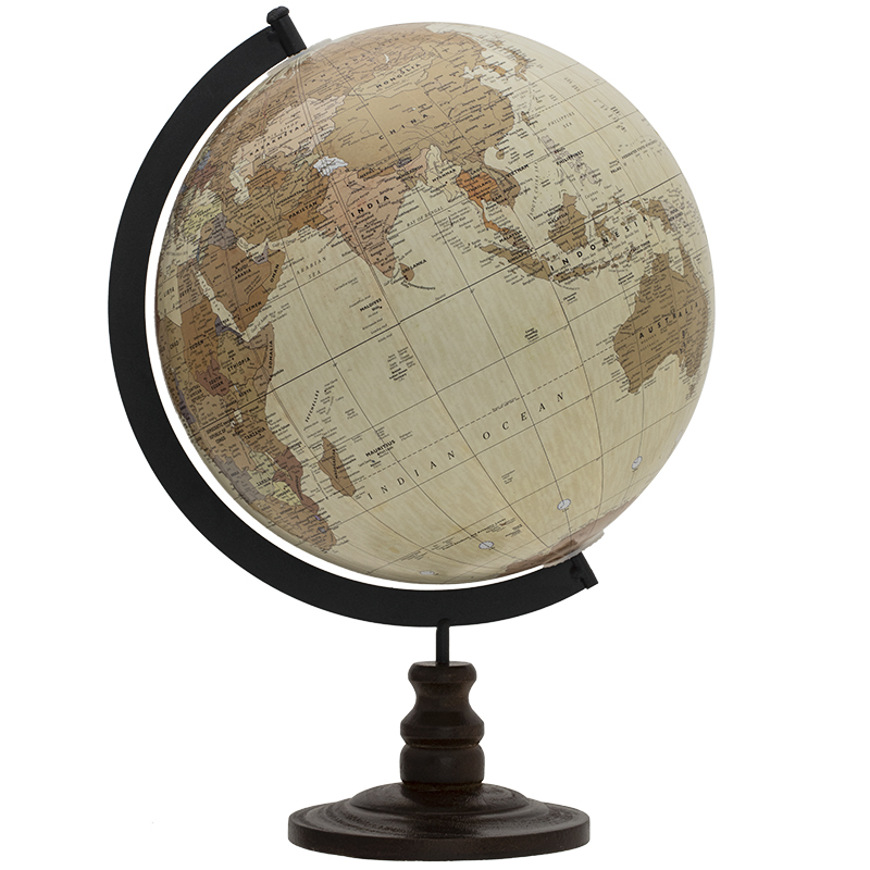 World Globo Mapa vintage europ - Office Technology 评论和价格