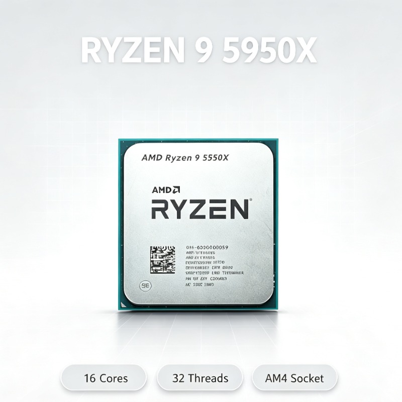 16-Core Desktop CPU AMD Ryzen  - Amd Cpu Ryzen 9 评论和价格